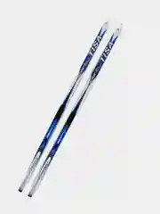 Синий лыжи TISA SPORT STEP, с насечками