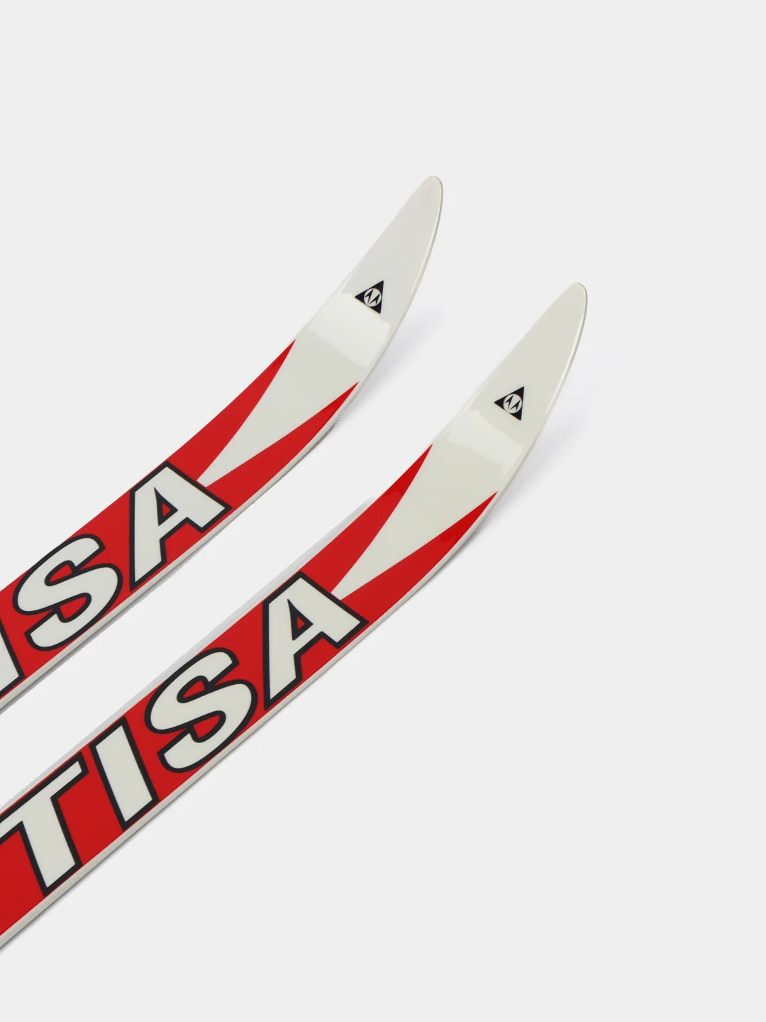 Красный лыжи классические TISA SPORT WAX