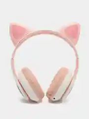 Наушники детские с ушками Cat Ear STN-28, беспроводные, светящиеся