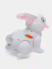 Белый интерактивная игрушка "Заяц", музыкальный, танцующий