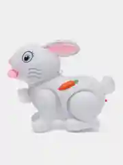Белый интерактивная игрушка "Заяц", музыкальный, танцующий