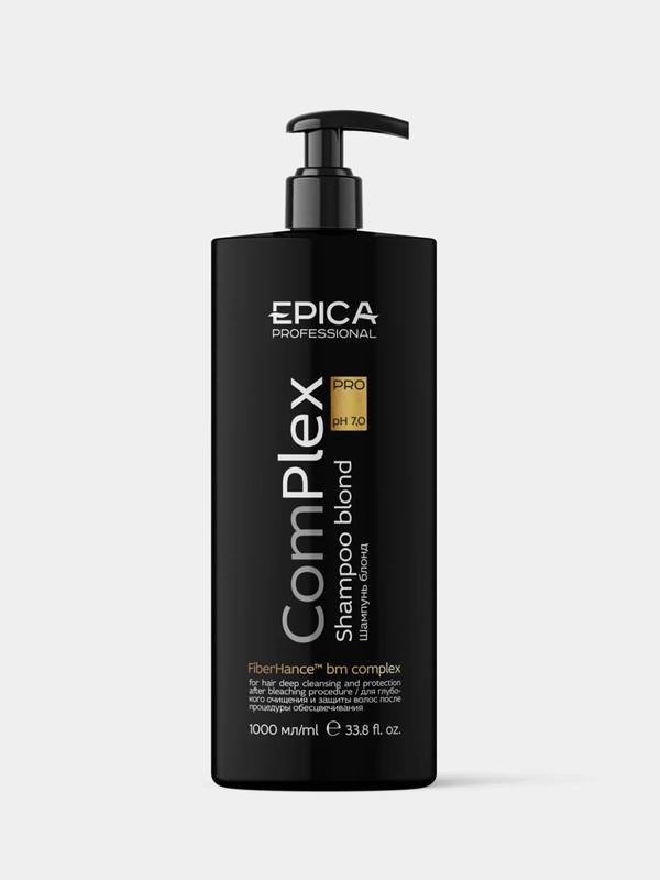 Шампунь для глубокого очищения после процедуры обесцвечивания ComPlex PRO Epica