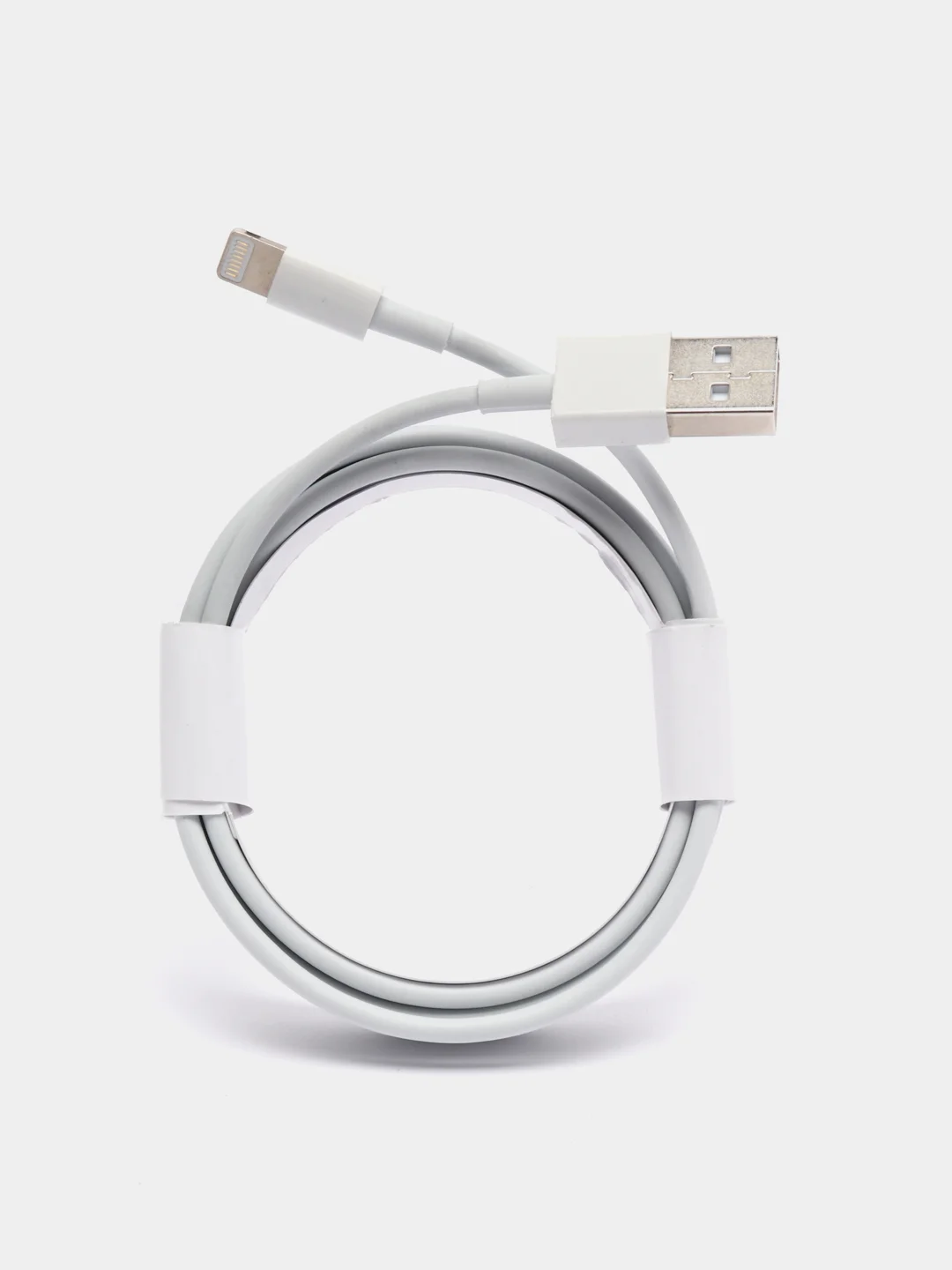 Белый кабель Lightning USB для iPhone 5/SE/6s/7/8/X/11/12/13, провод зарядка на айфон 2 метра