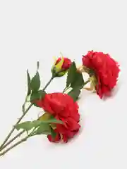 Алый ранункулюс искусственный, цветы искусственные, розы, пионы, ритуальные, растения