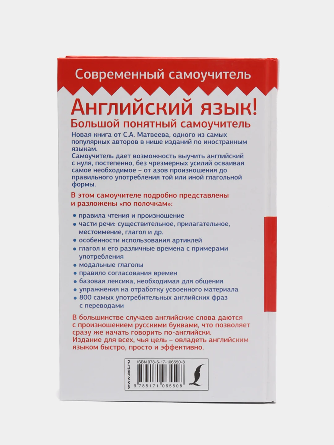 Английский язык! Большой понятный самоучитель. Всё подробно и по полочкам