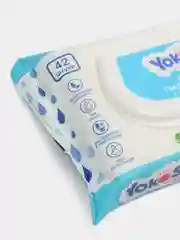 Влажная детская туалетная бумага YokoSun, 42 штуки