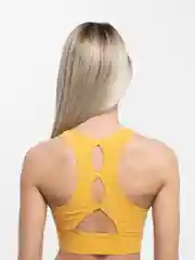 Бежевый меланж топ женский