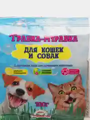 Трава для кошек и собак "Травка-муравка" 100гр / Сибирский сад