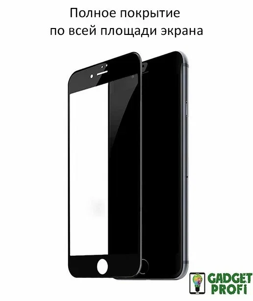 Черный защитное стекло на iPhone 6/6s/7/8/SE/7 Plus/8 Plus/11 Pro Max/XS Max/11/XR/X/XS/11 Pro