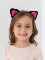 Ободок карнавальный аниме , "Кошка", розовые ушки