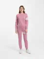 Розовый костюм женский, двойка