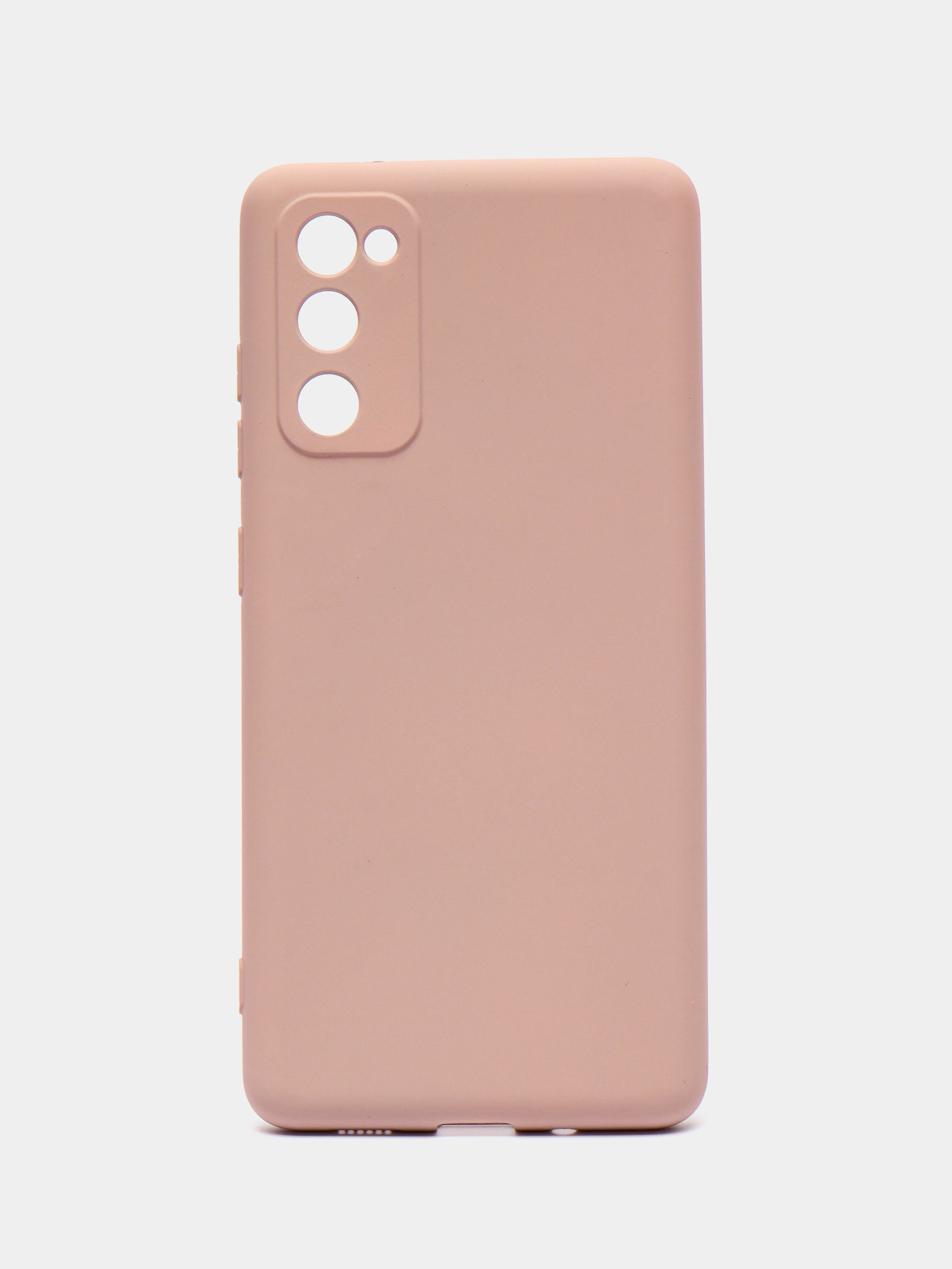 Бежевый чехол Samsung Galaxy S20 FE, S20FE, Самсунг Галакси С20 ФЕ, С20ФЕ силиконовый