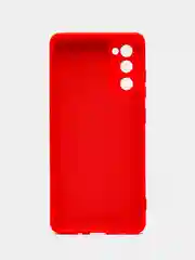 Алый чехол Samsung Galaxy S20 FE, S20FE, Самсунг Галакси С20 ФЕ, С20ФЕ силиконовый