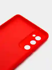 Алый чехол Samsung Galaxy S20 FE, S20FE, Самсунг Галакси С20 ФЕ, С20ФЕ силиконовый