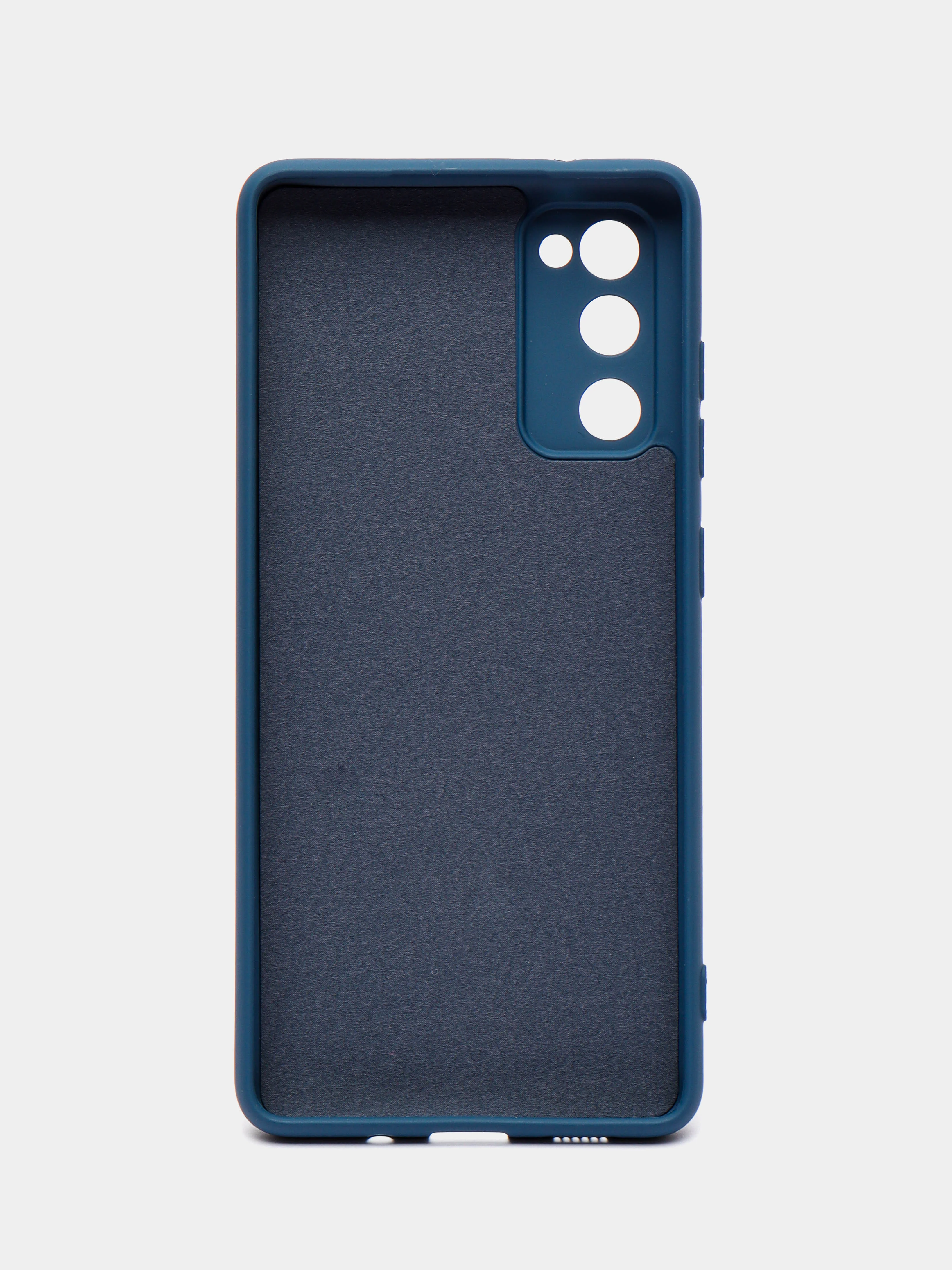 Индиго чехол Samsung Galaxy S20 FE, S20FE, Самсунг Галакси С20 ФЕ, С20ФЕ силиконовый
