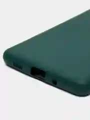 Тёмно-зелёный чехол Samsung Galaxy S20 FE, S20FE, Самсунг Галакси С20 ФЕ, С20ФЕ силиконовый