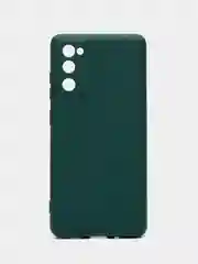 Тёмно-зелёный чехол Samsung Galaxy S20 FE, S20FE, Самсунг Галакси С20 ФЕ, С20ФЕ силиконовый