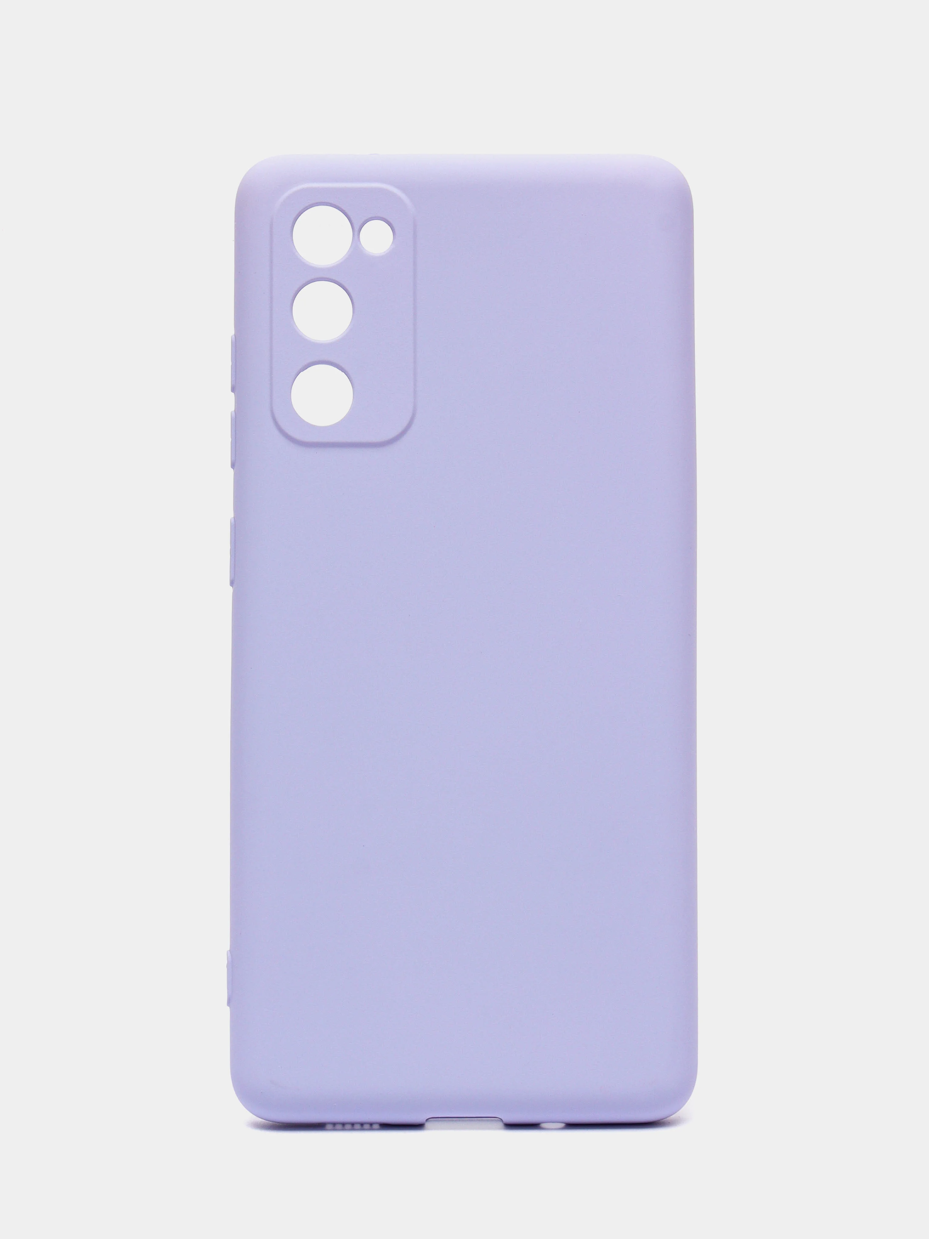 Сиреневый чехол Samsung Galaxy S20 FE, S20FE, Самсунг Галакси С20 ФЕ, С20ФЕ силиконовый