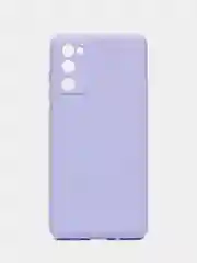 Сиреневый чехол Samsung Galaxy S20 FE, S20FE, Самсунг Галакси С20 ФЕ, С20ФЕ силиконовый