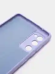 Сиреневый чехол Samsung Galaxy S20 FE, S20FE, Самсунг Галакси С20 ФЕ, С20ФЕ силиконовый