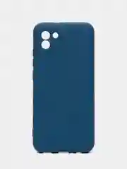Индиго чехол Samsung Galaxy A03. Самсунг Галакси А03 силиконовый