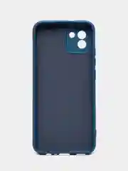 Индиго чехол Samsung Galaxy A03. Самсунг Галакси А03 силиконовый