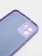 Сиреневый чехол Samsung Galaxy A03. Самсунг Галакси А03 силиконовый