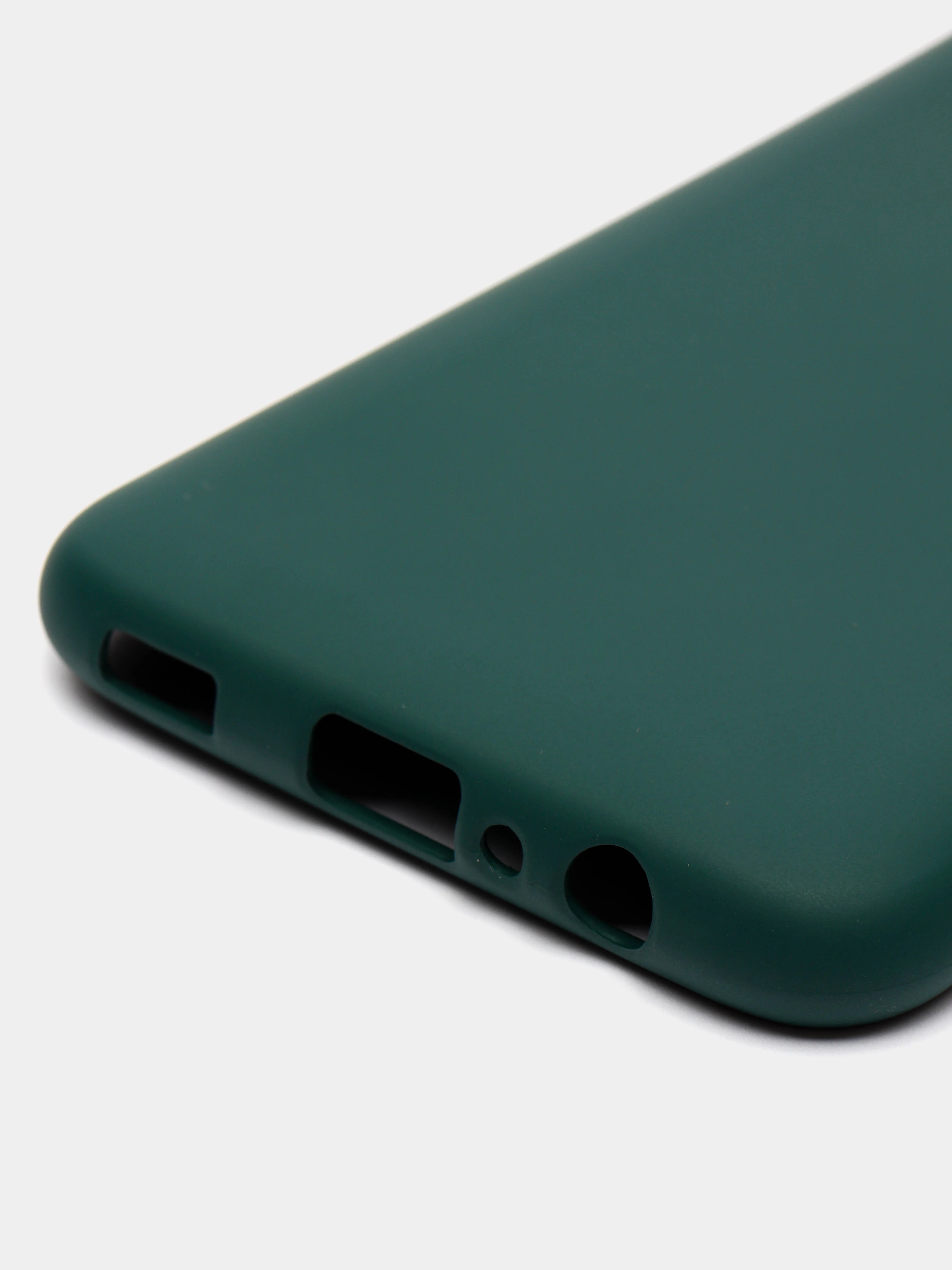 Тёмно-зелёный чехол Samsung Galaxy A03. Самсунг Галакси А03 силиконовый