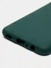 Тёмно-зелёный чехол Samsung Galaxy A03. Самсунг Галакси А03 силиконовый
