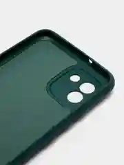 Тёмно-зелёный чехол Samsung Galaxy A03. Самсунг Галакси А03 силиконовый