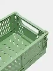 Зеленый коробка складная для хранения вещей "Порядок"