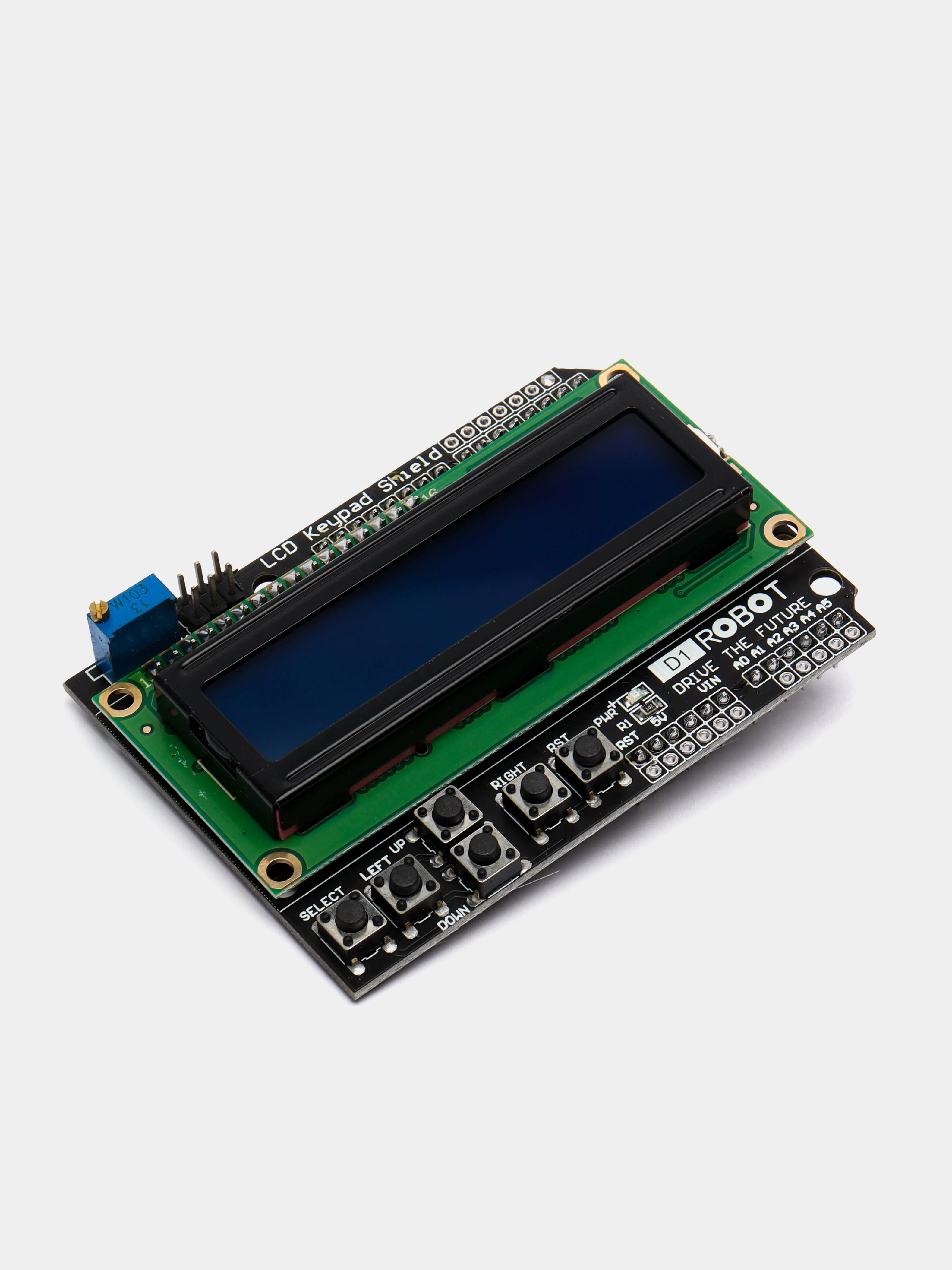 Плата расширения, Arduino LCD Keypad Shield