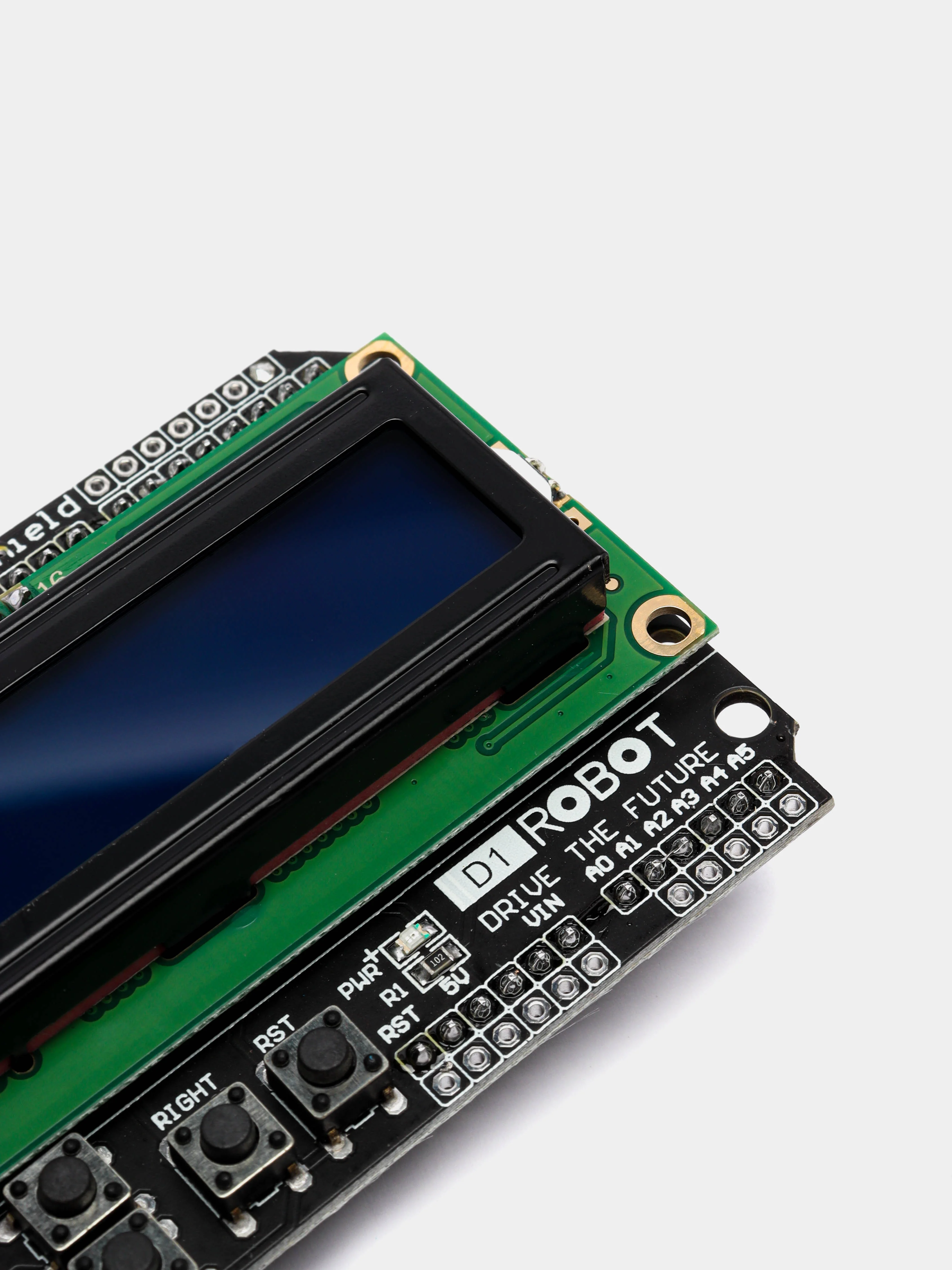 Плата расширения, Arduino LCD Keypad Shield