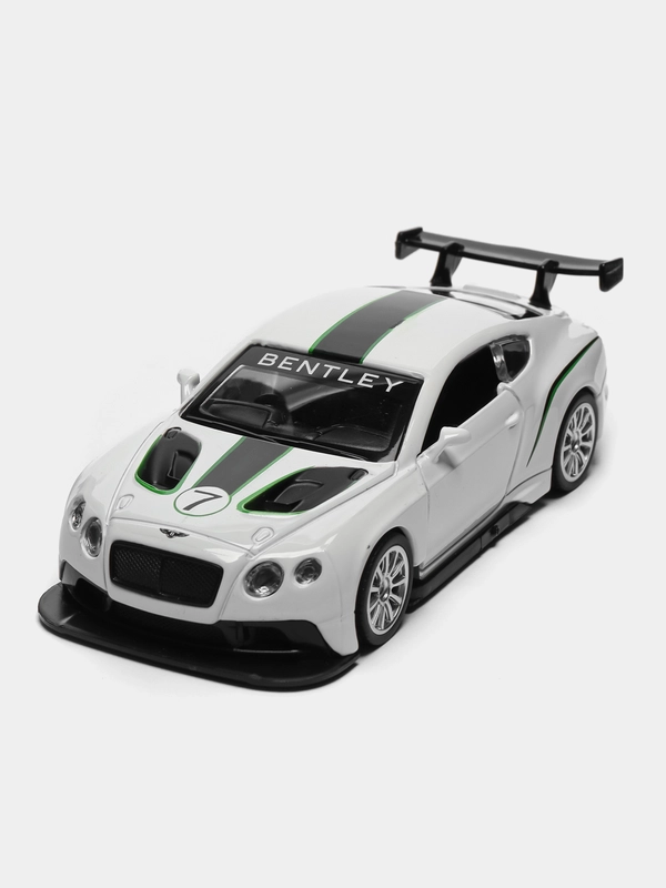 Машинка металлическая Bentley Continental GT3, 1:43, 17,5 см, JB1200135