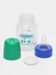 Зеленый бутылочка с силиконовой соской, 90 мл. CAMERA