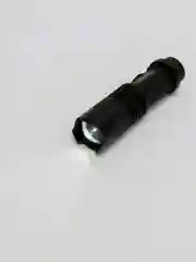 Черный фонарь ручной, светодиодный