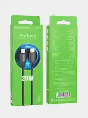 Черный кабель BOROFONE BX87 для iPhone и Android, Micro-USB / Type-C / Lightning, в тканевой оплетке