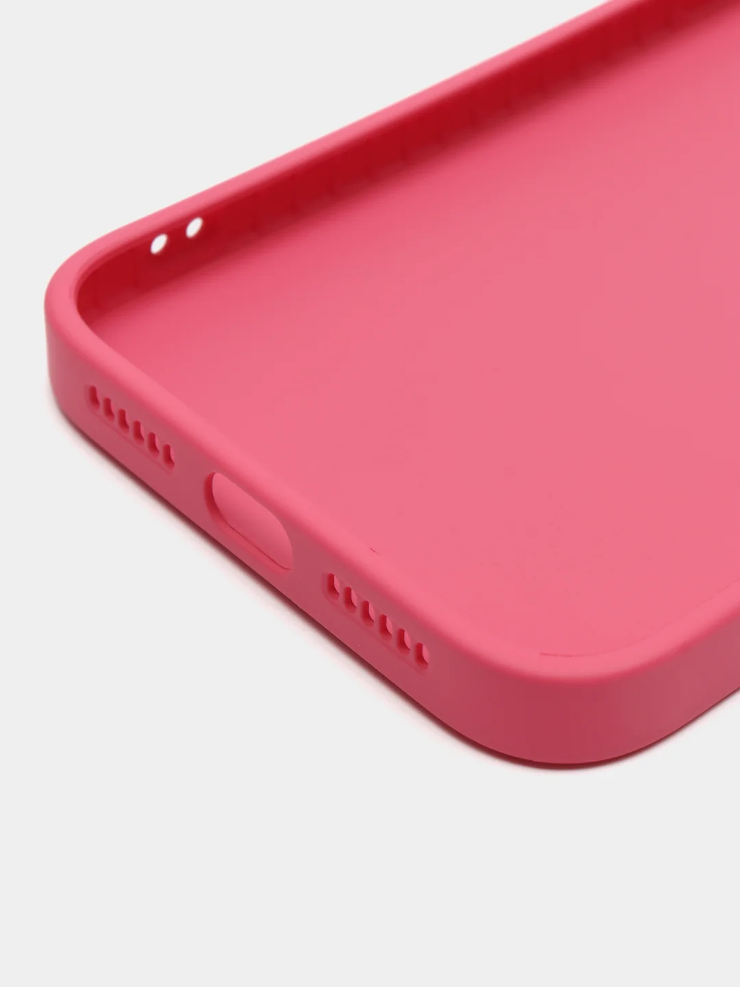 Розовый чехол для iPhone 11, силиконовый, со стеклянной панелью