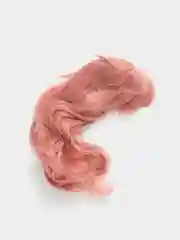 Коралловый меланж парик волнистый с длинной челкой