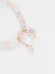 Коралловый браслет женский, с подвеской