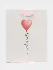 Пакет подарочный "Love you", 18 х 23 х 10 см