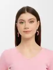 Серьги "Леденец" из бисера