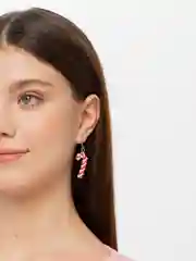 Серьги "Леденец" из бисера