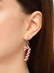 Серьги "Леденец" из бисера