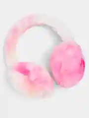 Розовый меховые наушники, детские