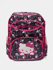 Черный детский рюкзак Hello Kitty (Хеллоу Китти), школьный