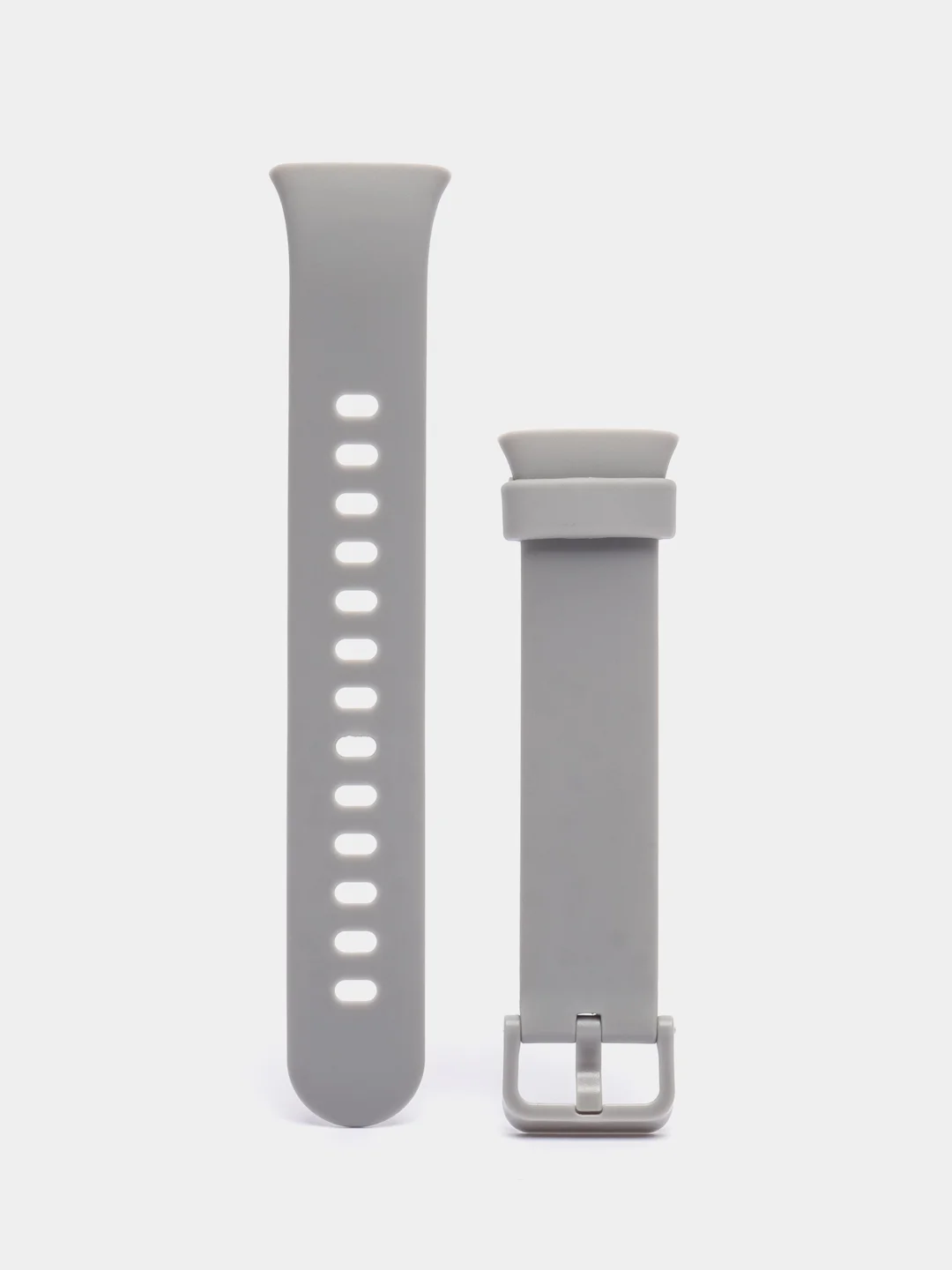 Серый силиконовый ремешок для Xiaomi Mi Band 7 Pro