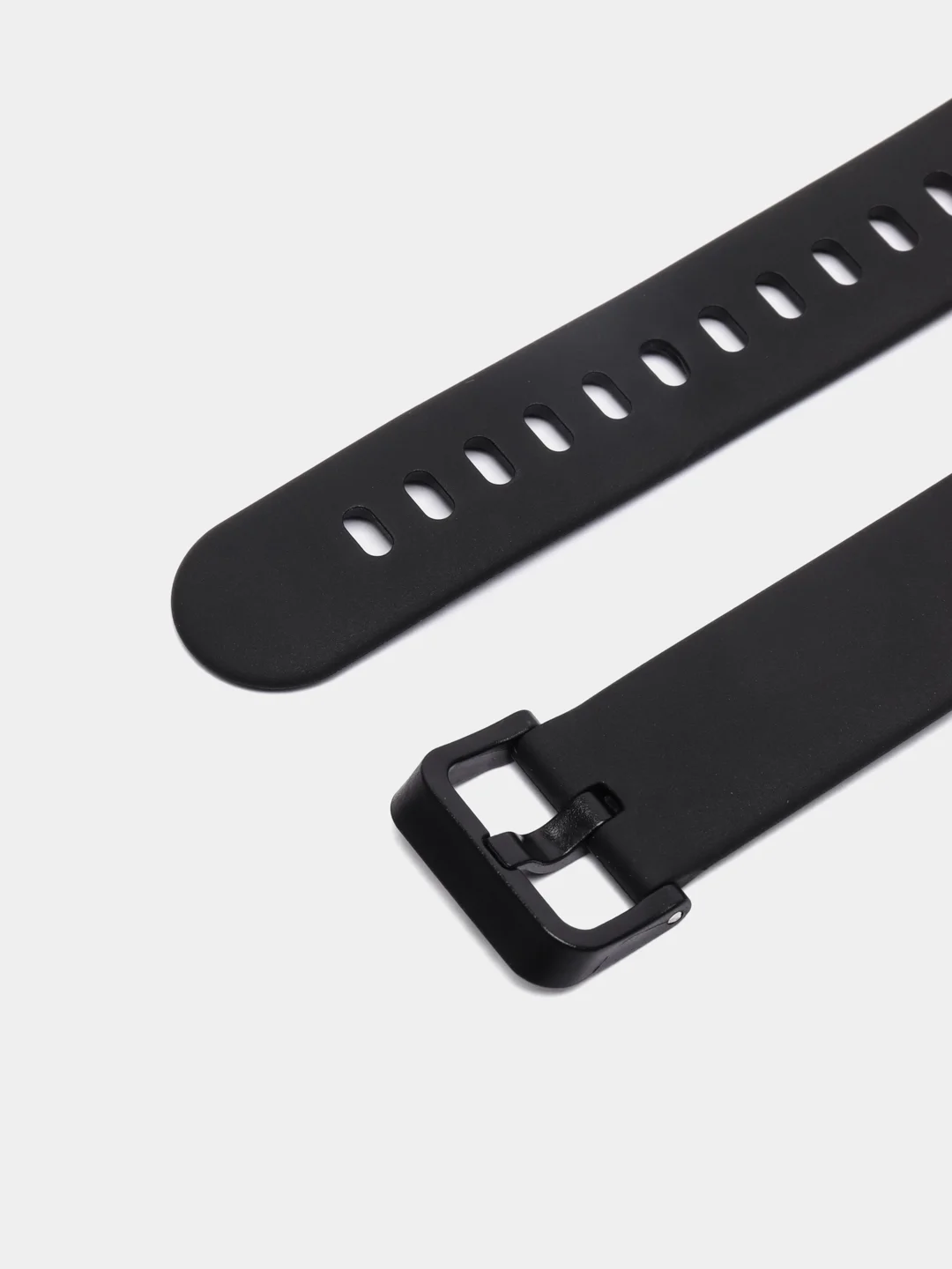 Черный силиконовый ремешок для Xiaomi Mi Band 7 Pro