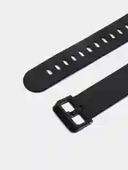 Черный силиконовый ремешок для Xiaomi Mi Band 7 Pro