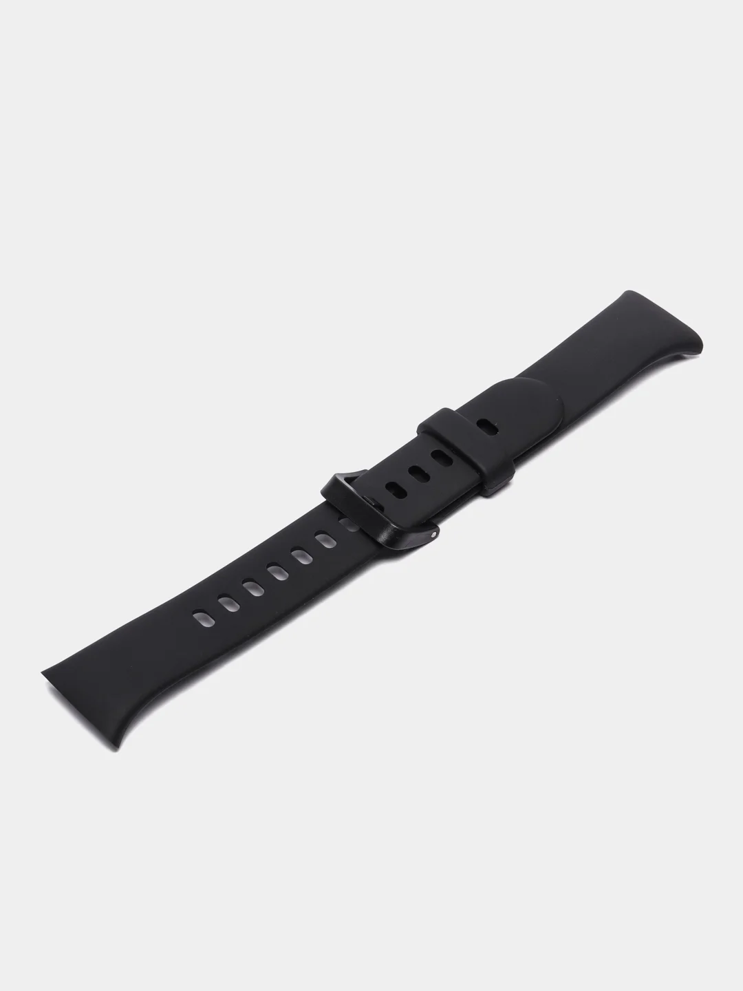 Черный силиконовый ремешок для Xiaomi Mi Band 7 Pro